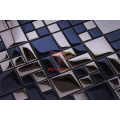 Decorative Wall Glass Tile Crystal Mosaic (TC401)